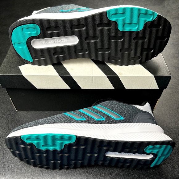 Adidas X PLRPATH Men's Running Shoes Gray Aqua Cloudfoam Size 9 JR8211 NEW - Picture 5 of 7